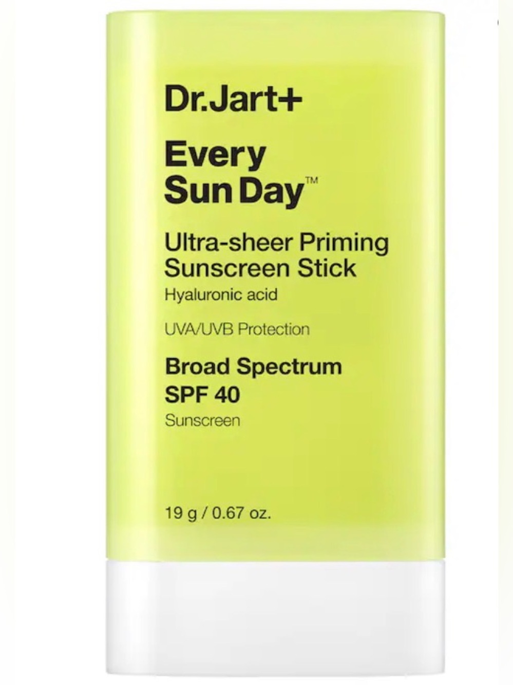 NEW Dr. Jart+ Every Sun Day Priming Sunscreen Stick SPF 40
